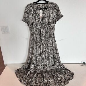 Inspired Hearts Animal Print Dress